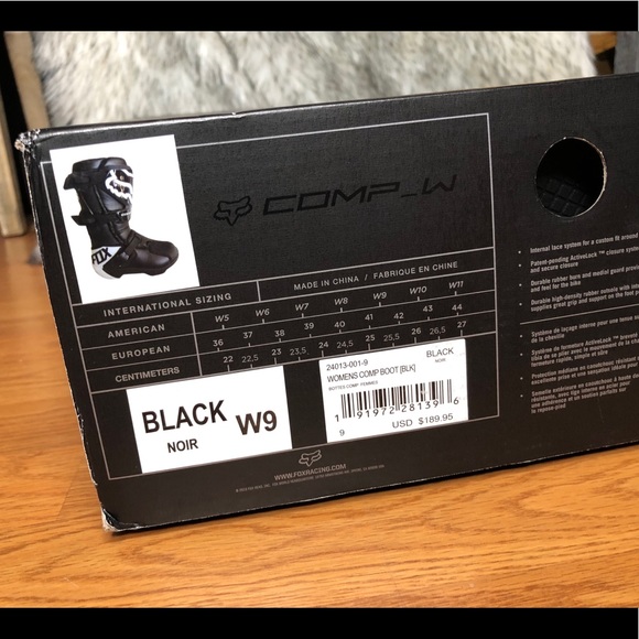 Fox Women’s Comp Boot - Picture 7 of 8